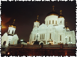 Christus-Erl�serkirche bei Nacht