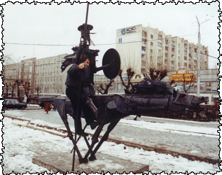 Andrej als Don Quichote